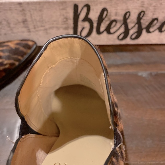 Vince Camuto ankle mohair leopard boots - Picture 7 of 10